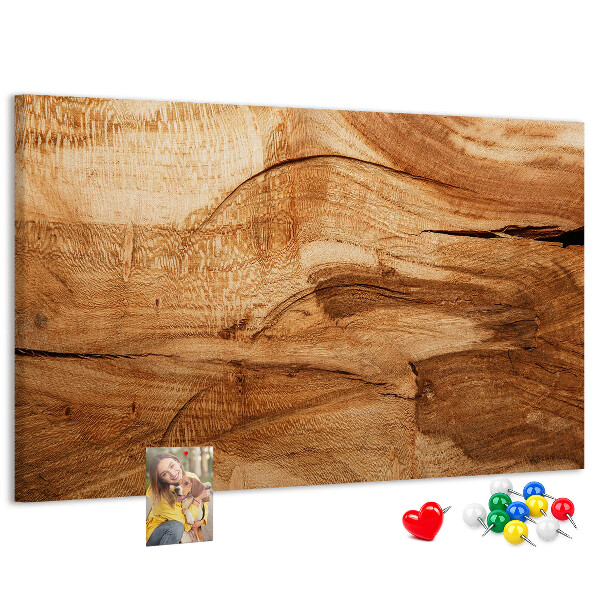 Cork display board wood texture