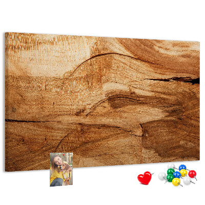 Cork display board wood texture