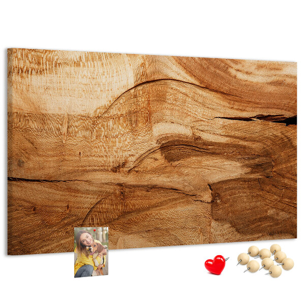 Cork display board wood texture
