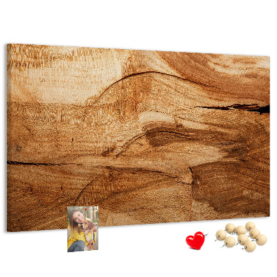 Cork display board wood texture