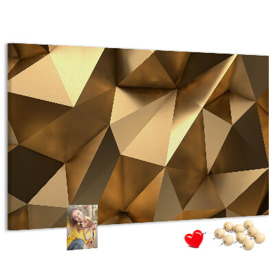 Cork board Triangles abstraction