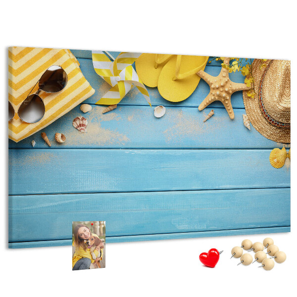 Cork board Beach accessories