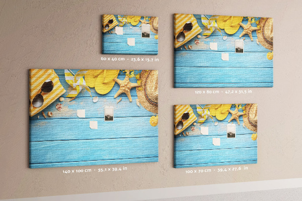 Cork board Beach accessories