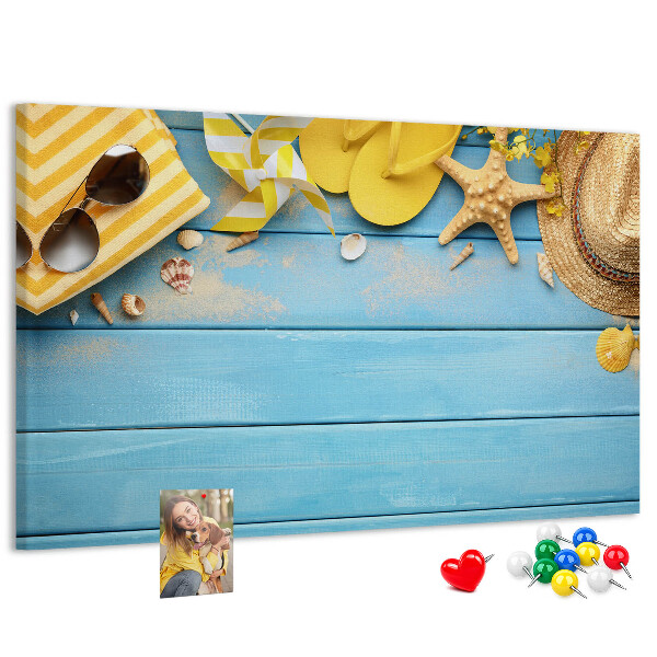Cork board Beach accessories