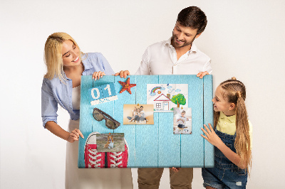 Cork display board First day of summer