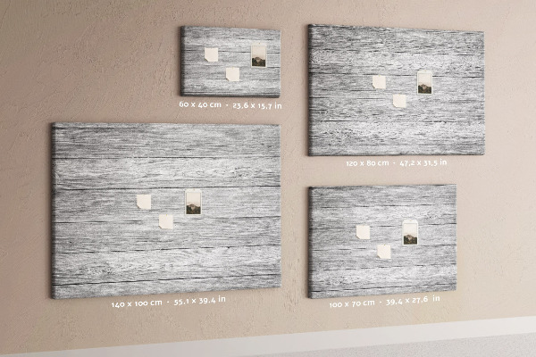 Cork display board Wooden panels