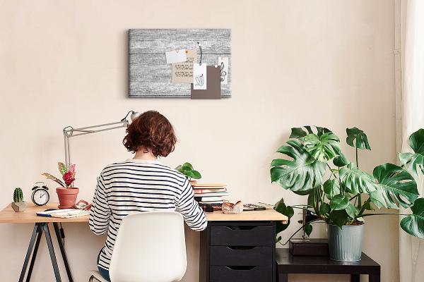 Cork display board Wooden panels