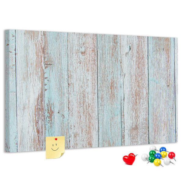 Cork display board Pastel wood