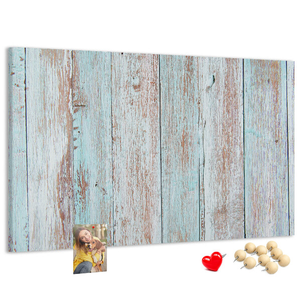 Cork display board Pastel wood