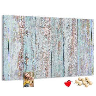 Cork display board Pastel wood