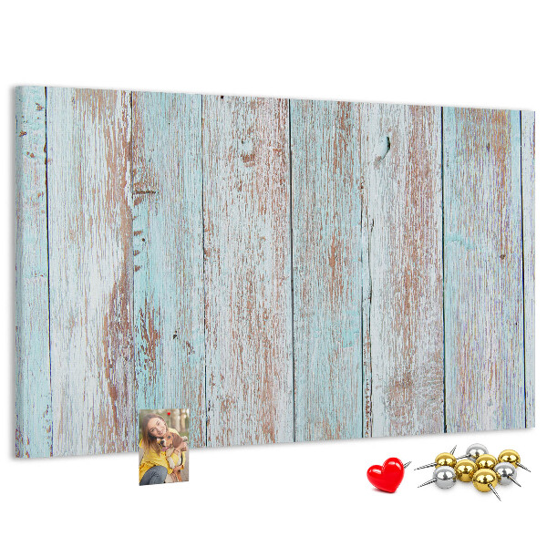 Cork display board Pastel wood