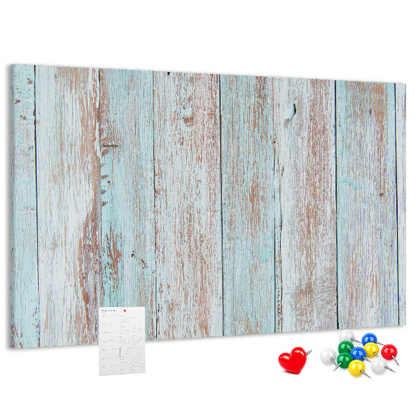 Cork display board Pastel wood