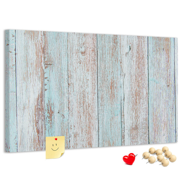 Cork display board Pastel wood