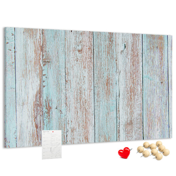 Cork display board Pastel wood