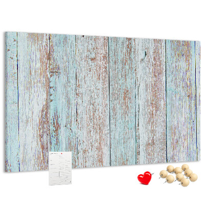 Cork display board Pastel wood