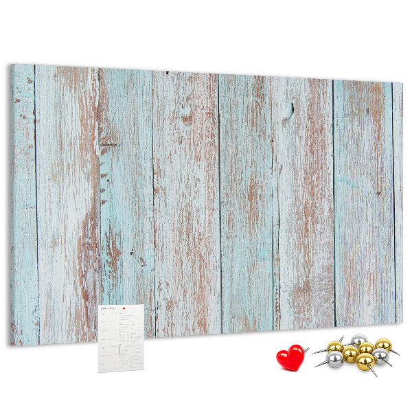 Cork display board Pastel wood