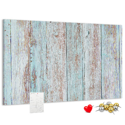 Cork display board Pastel wood