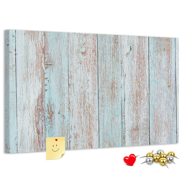 Cork display board Pastel wood
