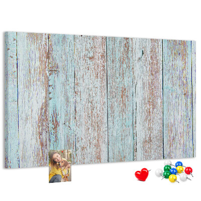 Cork display board Pastel wood