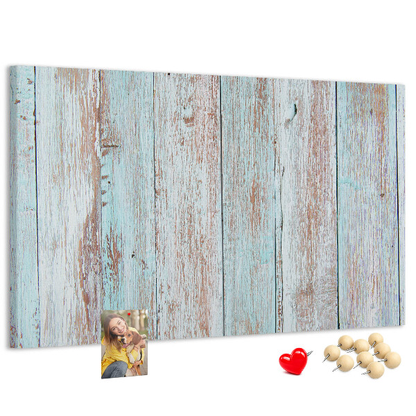 Cork display board Pastel wood