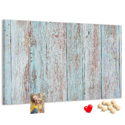 Cork display board Pastel wood