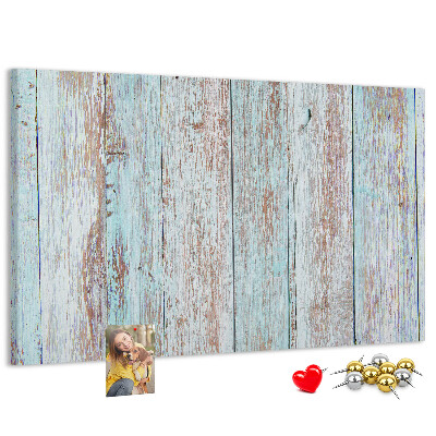 Cork display board Pastel wood
