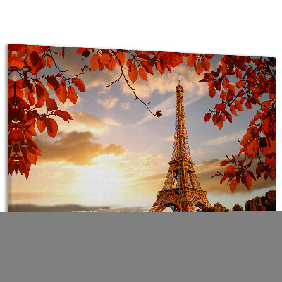 Cork memo board Eiffel Tower