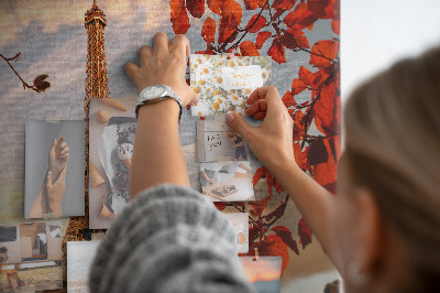 Cork memo board Eiffel Tower