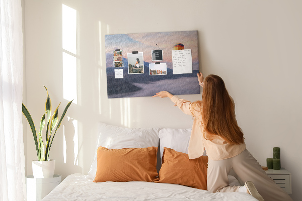 Cork board Beautiful landscape