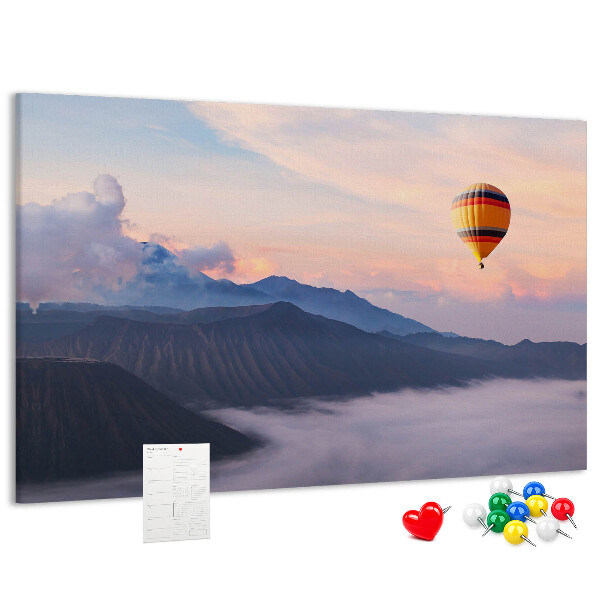 Cork board Beautiful landscape