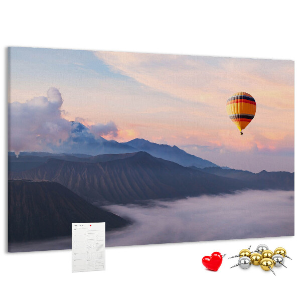 Cork board Beautiful landscape