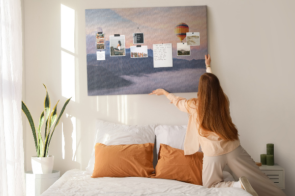 Cork board Beautiful landscape