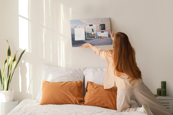 Cork board Beautiful landscape