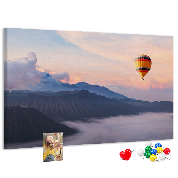 Cork board Beautiful landscape