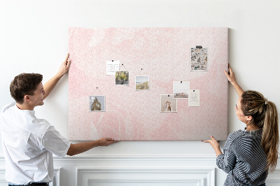 Cork display board Blooming roses