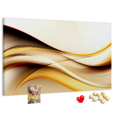 Cork board Wave abstraction