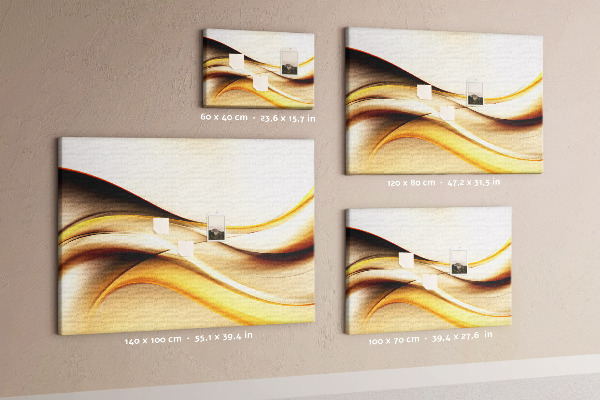 Cork board Wave abstraction