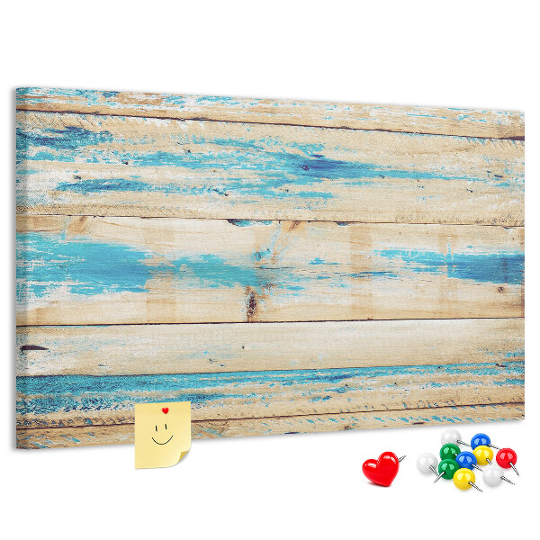 Cork display board Scratched wood