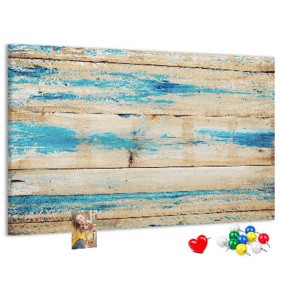 Cork display board Scratched wood