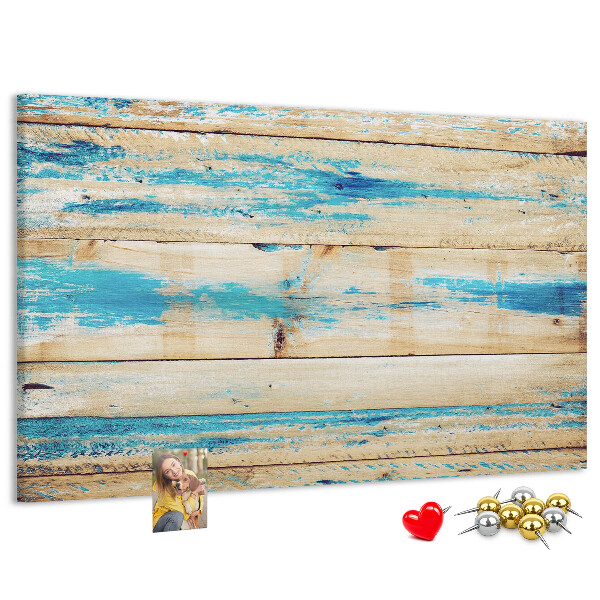 Cork display board Scratched wood