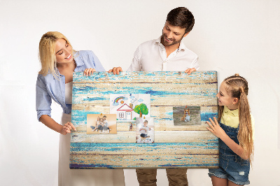 Cork display board Scratched wood