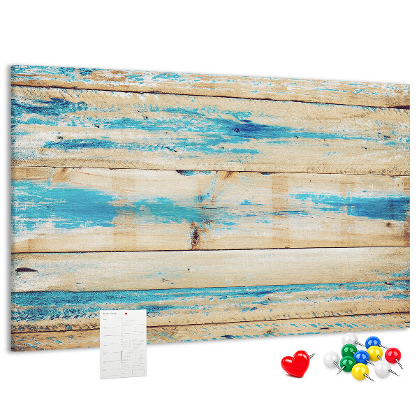 Cork display board Scratched wood