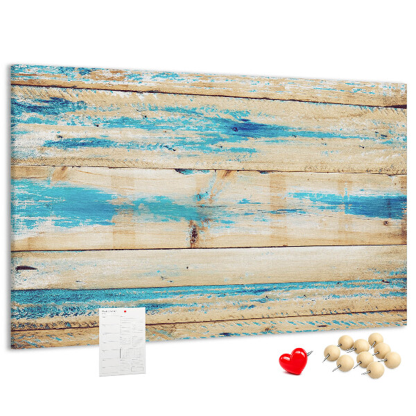 Cork display board Scratched wood