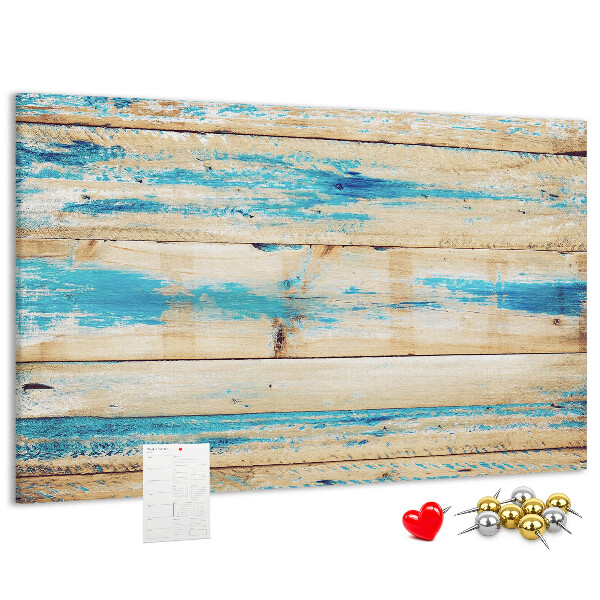 Cork display board Scratched wood