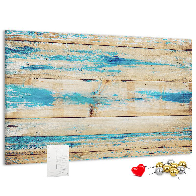 Cork display board Scratched wood