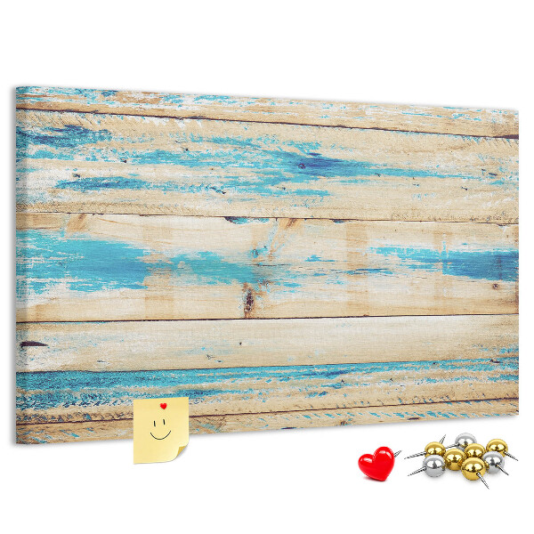 Cork display board Scratched wood