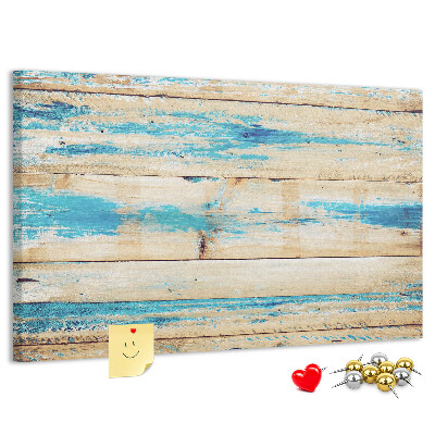 Cork display board Scratched wood