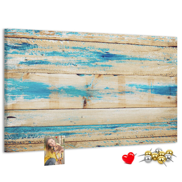 Cork display board Scratched wood