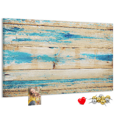 Cork display board Scratched wood