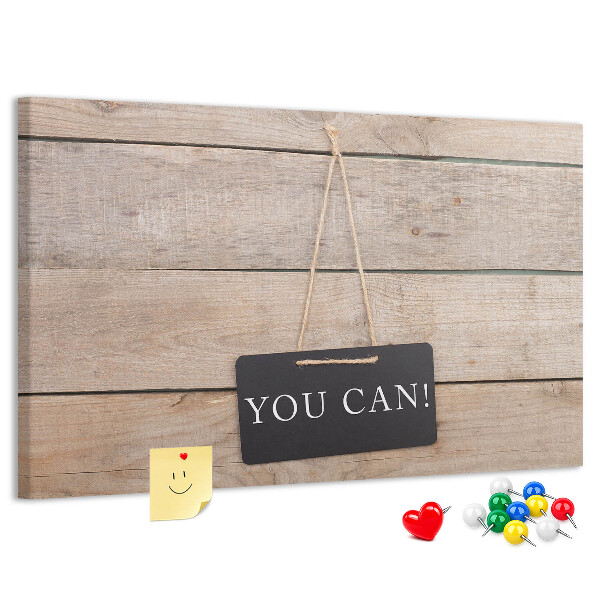 with You can do it! lettering